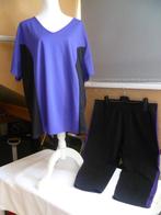 Sportkledingset maat 54 uit Amerika, Ophalen of Verzenden, Nieuw, Paars, Shirt of Top