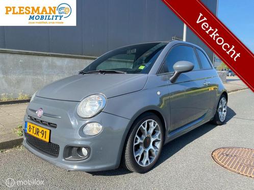 Fiat 500S 0.9 TwinAir Turbo 500 S * Nardo, Nwe Koppeling *, Auto's, Fiat, Bedrijf, ABS, Airbags, Airconditioning, Alarm, Bluetooth