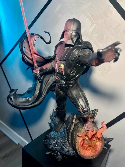 Darth Vader statue 3 heads! 1:4, Verzamelen, Beelden en Beeldjes, Zo goed als nieuw, Ophalen of Verzenden