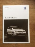 Prijslijst Volkswagen  Golf  GTi  Adidas   4 pagina's   2012, Boeken, Nieuw, Volkswagen, Ophalen of Verzenden