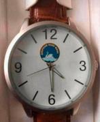 Horloge, Leer, Staal, Polshorloge, Nieuw