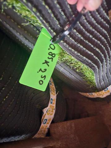 Kunstgras Coupon 0.85 x 2.50 meter beschikbaar voor biedingen