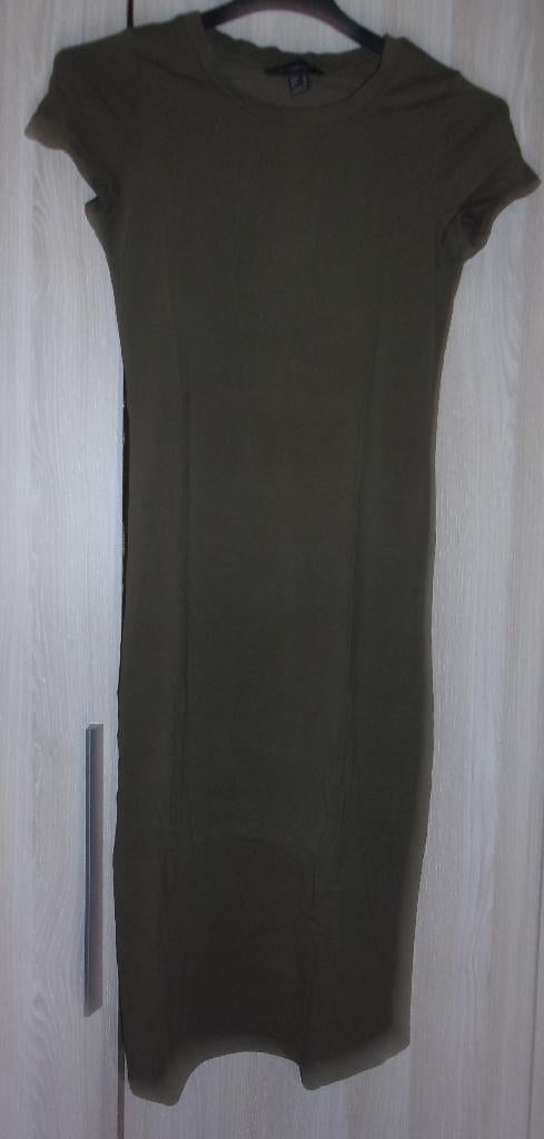 Winterjurk groen, Ophalen of Verzenden, Gedragen, Groen, Boven de knie