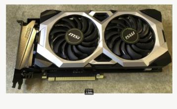 MSI GeForce RTX 2070 Ventus OC, 8GB GDDR6. DP, HDMI beschikbaar voor biedingen