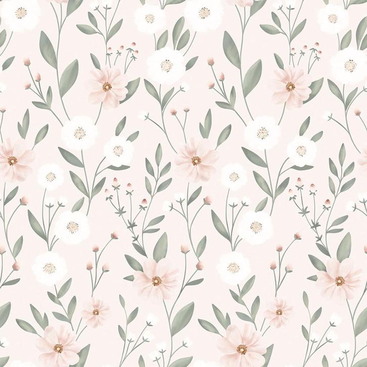 Sale Kinderbehang Bloemen Bloesem Lilipinso, Kinderen en Baby's, Kinderkamer | Inrichting en Decoratie, Nieuw, Wanddecoratie, Ophalen of Verzenden
