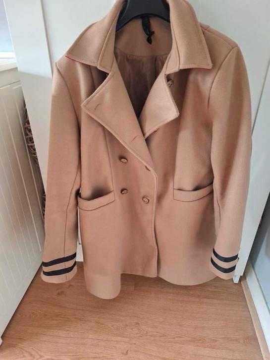 Tussenjas herfstjas xl, Kleding | Dames, Jassen | Winter, Zo goed als nieuw, Maat 46/48 (XL) of groter, Blauw, Ophalen of Verzenden