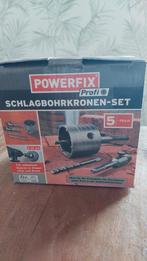 Powerfix Profi Slagbohrkronen-set - Gatenboor, Ophalen, Zo goed als nieuw