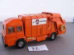 Revopak refuse collector vuilniswagen Corgi oranje (32), Hobby en Vrije tijd, Modelauto's | 1:43, Ophalen of Verzenden, Zo goed als nieuw