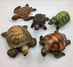 Lot aquarium decoratie schildpadden 5 stuks ornamenten, Verzenden