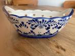 Bonbonnière Delfts Blauw, Mand, Nieuw, Ophalen of Verzenden, Ovaal