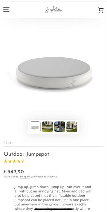 Jupiduu Jumpspot Outdoor + Camel Hoes Indoor beschikbaar voor biedingen