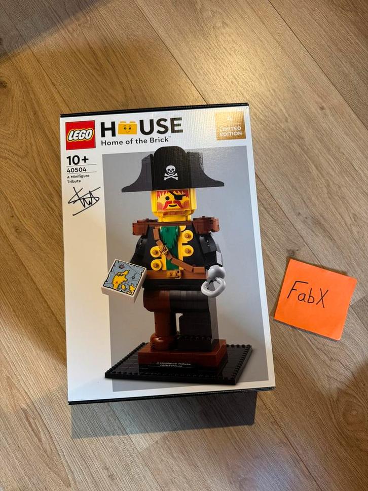 Lego House 40504 Tribute Pirate - New - Signed, Kinderen en Baby's, Speelgoed | Duplo en Lego, Nieuw, Lego, Complete set, Ophalen of Verzenden