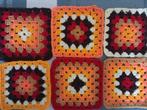 Granny square lapjes 14x14 cm, Ophalen of Verzenden, Nieuw, Haken, Wol of Garen