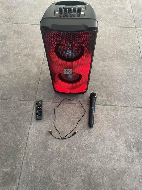 iDance Audio DJ800 MK3 Partybox bluetooth speaker Z.G.A.N, Audio, Tv en Foto, Luidsprekers, Zo goed als nieuw, Overige typen, 120 watt of meer
