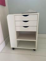 Ikea kastje wit Sonne (bureau rolcontainer ladeblok kantoor), Huis en Inrichting, Kasten | Ladekasten, Ophalen, Minder dan 50 cm