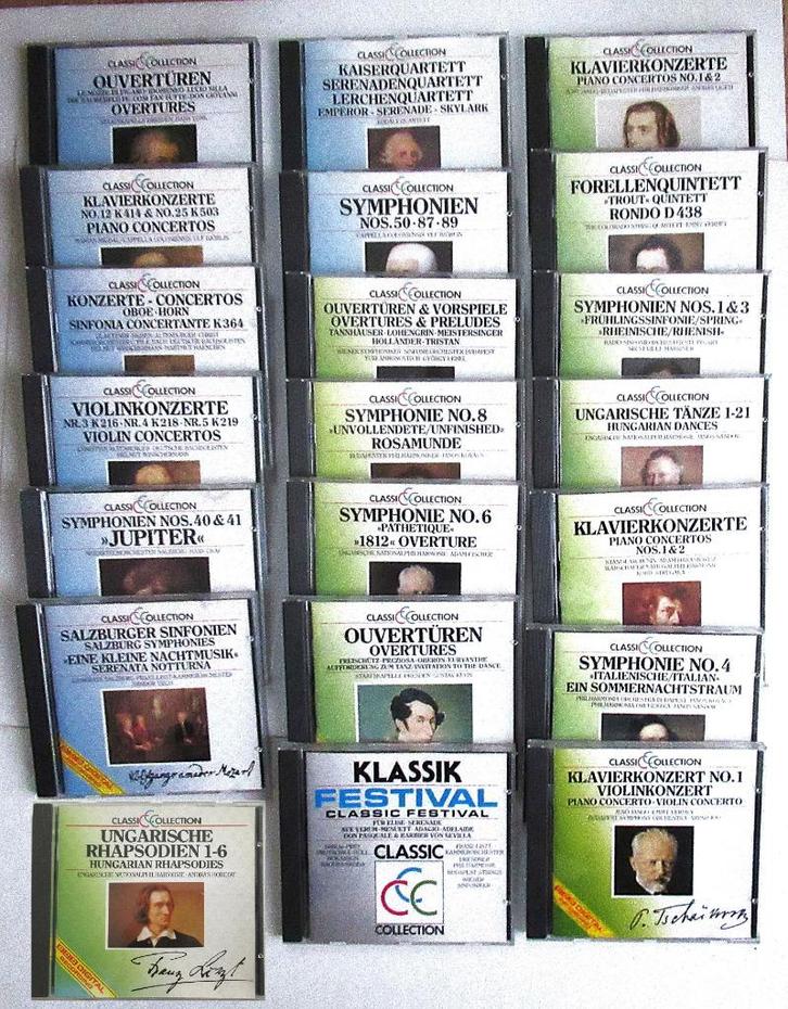 Classic Collection verzameling CD – 21 st., Cd's en Dvd's, Cd's | Klassiek, Nieuw in verpakking, Opera of Operette, Classicisme