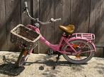 Kinderfiets, roze Alpina clubb 18 inch, met mandje, Ophalen, Gebruikt, 18 inch