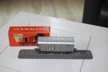 Märklin 4605 overdekte goederenwagen zilver  (SBB-CFF/FFS) beschikbaar voor biedingen