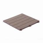Composiet Vlondertegels–30x30 cm | Set van 6- Bruin, Tuin en Terras, Ophalen of Verzenden, Ydemanne@gmail.com, Ydemanne, Zwettestraat 8, 8912AH Leeuwarden