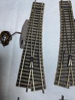 Fleischmann 6140 Wissels H0, Hobby en Vrije tijd, Modeltreinen | H0, Gebruikt, Gelijkstroom, Fleischmann, Rails