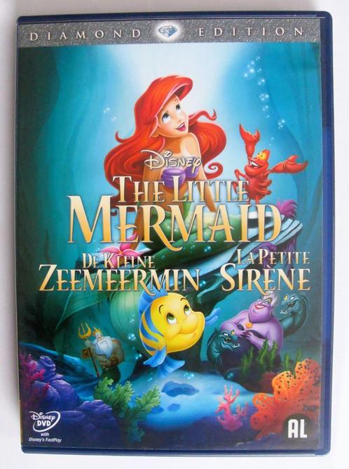 De Kleine Zeemeermin (originele dvd) Disney, Cd's en Dvd's, Dvd's | Tekenfilms en Animatie, Zo goed als nieuw, Europees, Tekenfilm