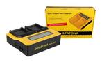 Dual LCD USB Charger Panasonic DMWBLB13 DMW-BLB13 DMWBLB13E, Verzenden, Nieuw