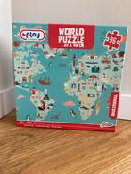 Superleuke puzzel van de wereldkaart met 96 stukjes, Kinderen en Baby's, Speelgoed | Kinderpuzzels, Ophalen, Meer dan 50 stukjes