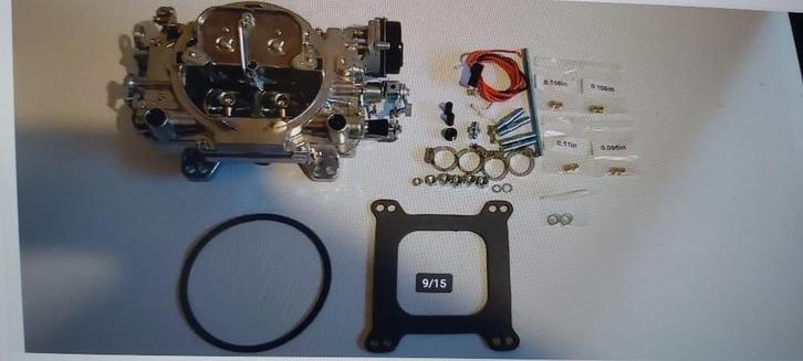 Carburateur 4-Barrel 600 CFM, Auto-onderdelen, Brandstofsystemen, Amerikaanse onderdelen, Oldtimer onderdelen, Chevrolet, Dodge