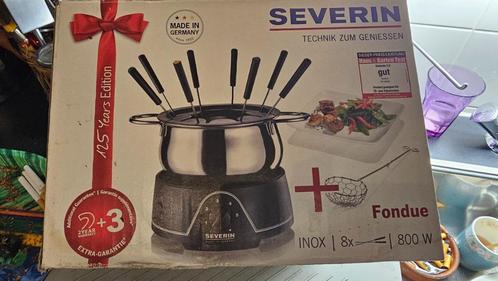 Severin Fondueset 125 years edition🎄splinternieuw in doos🎄, Witgoed en Apparatuur, Fonduesets, Nieuw, Fondueset, Elektrisch