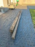 Oude eiken balken. Kurkdroog., Doe-het-zelf en Verbouw, Hout en Planken, Ophalen, Eiken, Zo goed als nieuw, Balk