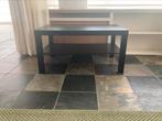 Zwarte salon tafel ikea, Huis en Inrichting, Tafels | Sidetables, 50 tot 100 cm, Nieuw, Ophalen of Verzenden, Rechthoekig