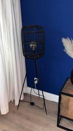 Vloerlamp bamboe, Huis en Inrichting, Lampen | Vloerlampen, Ophalen, Nieuw, Minder dan 100 cm, Metaal