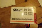 zetor instructie boek 8520/40 tot9520/40, Ophalen of Verzenden, Gelezen