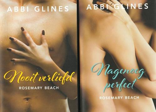 NOOIT VERLIEFD en NAGENOEG PERFECT - 2 maal ABBI GLINES, Boeken, Romans, Nieuw, Nederland, Ophalen of Verzenden