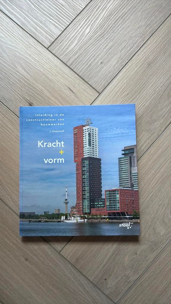 J. Oosterhoff - Kracht plus vorm - bouwkunde, Boeken, Ophalen of Verzenden, Zo goed als nieuw, J. Oosterhoff, Bouwkunde