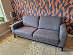 Antraciet gestoffeerde bank, Huis en Inrichting, Ophalen, Hout, Gebruikt, 150 tot 200 cm