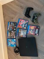 PS4 slim 1TB 2 controllers, GTAV RDR2 erc, Spelcomputers en Games, Spelcomputers | Sony PlayStation 4, Ophalen, Met games, Met 2 controllers