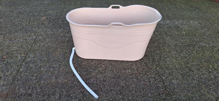Bucket bad zitbad xl crèmekleurig, Huis en Inrichting, Badkamer | Badtextiel en Accessoires, Zo goed als nieuw, Beige, Ophalen of Verzenden