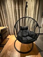 Schommelstoel voor binnen/buiten, Ophalen, Gebruikt, Zwart, Metaal