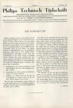 Philips technisch tijdschrift 29 jaargangen 1936 t/m 1971, Boeken, Catalogussen en Folders, Ophalen of Verzenden