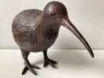Kiwi vogel bronzen beeld 17 x 25 cm, Ophalen of Verzenden, Zo goed als nieuw, Dier