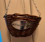 Nieuw Hanging basket hangende rieten plantenbak bloempot, Tuin, Rond, Minder dan 60 cm, Ophalen of Verzenden