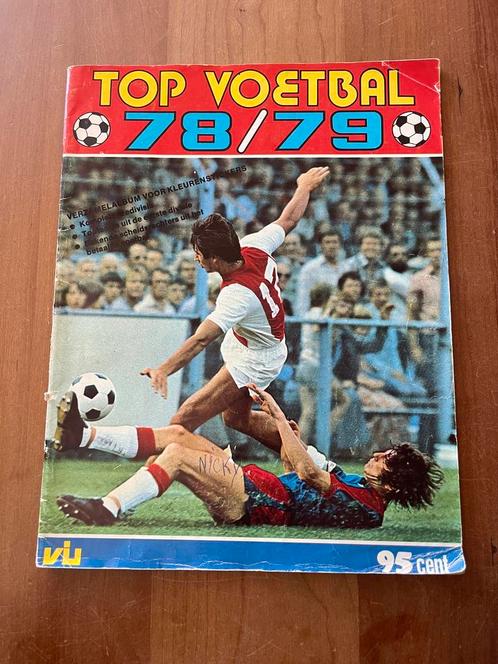 Top Voetbal 78-79 Incompleet Album Onbeschreven Bestelform, Verzamelen, Sportartikelen en Voetbal, Gebruikt, Poster, Plaatje of Sticker