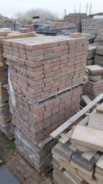 trommelsteen cobblestone bont 15x15 cm tweedehands, Tuin en Terras, Tegels en Klinkers, Gebruikt, Klinkers, Ophalen of Verzenden