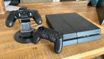 Playstation 4 met 2 controllers en laaddock, Spelcomputers en Games, Spelcomputers | Sony PlayStation 4, Original, Met 2 controllers