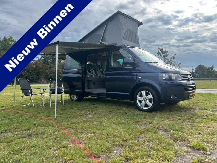 Volkswagen California Transporter Buscamper 2.0 TDI 140 PK E, Caravans en Kamperen, Campers, Bedrijf, tot en met 4, Buscamper of Camperbus