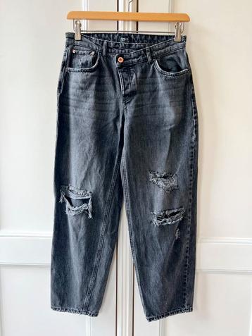 Only boyfriend jeans HW Juliet donkergrijs, maat 29/34 beschikbaar voor biedingen