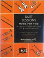 Duet Sessions arr. Livingston Gearhart -, Muziek en Instrumenten, Bladmuziek, Nieuw, Ophalen of Verzenden, Populair, Artiest of Componist