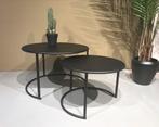 - HAANS - Coffee table Iron, Nieuw, Rond, Metaal, Ophalen