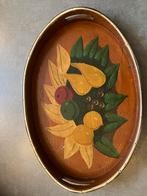 Dienblad jaren 50 brocante, Huis en Inrichting, Woonaccessoires | Dienbladen, Ophalen of Verzenden, Zo goed als nieuw, Rechthoekig